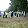The City breaks ground on new Public Works building.