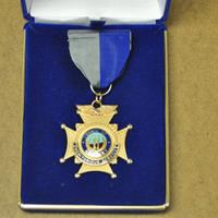 Officer Roberts receives Meritorious Service Award