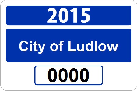 Ludlow City Sticker Information