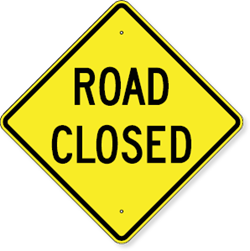 Temporary Road Closure--(Sleepy Hollow Road)